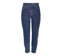 Noisy may Nmmoni Jeans Hw Ank Az365db Noos, Bleu foncé Denim, 29W x 30L Femme