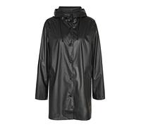NOISY MAY Nmsky L/S A-line Raincoat Noos Imperméable, Femme, Noir, S