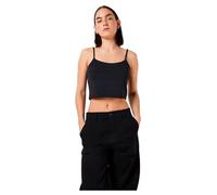 Noisy may Nmteresa Cropped S/L Top Noos, Noir, M Femme