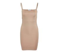 Noisy may Nmteresa S/L Strap Dress Noos Robe, Naturel, M Femme