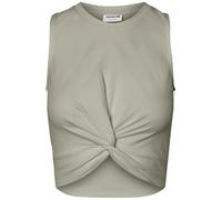 Noisy may Nmtwiggi S/L Top 3 Noos Haut, Gris Agate, XS Femmes