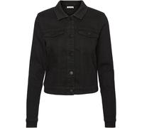 NOISY MAY NOISY MAY Black Fitted Denim Jacket