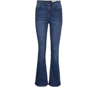 NOISY MAY NOISY MAY Blue High Waisted Slim Flared Leg Jeans