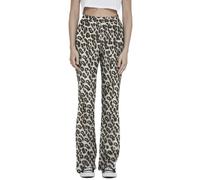 Noisy May Pantalon 'NMPasa' beige / marron / noir / blanc Taille 40