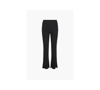 Noisy May Pantalon évasé Pasa femme – taille élastique, taille haute – Noir XS