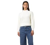 NOISY MAY NMDARA L/S FWD Noos - Pull Tricoté Col Montant Femme Pull tricoté Gris