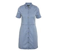 Noisy may Robe-chemise 'NMNISA' bleu denim, Taille 38