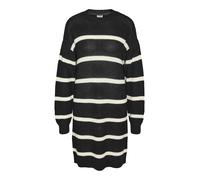 Noisy may Robes en maille 'NMMaysa' noir / blanc, Taille S