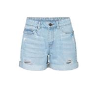 NOISY MAY Short Destroy Smiley Femme Short Bleu