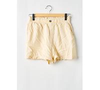 noisy may shorts / bermudas femme de couleur beige 40