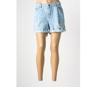 noisy may shorts / bermudas femme de couleur bleu 36