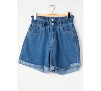 noisy may shorts / bermudas femme de couleur bleu 36