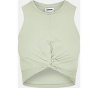 Noisy May Sleeveless Crop Top Aqua Gris 14 (L) Female