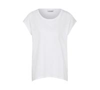 Noisy May Femme Nmmathilde S/S Loose Long Top Noos T shirt, Blanc Vif, M EU