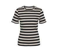 Noisy may T-shirt 'NMELINOR' gris / noir, Taille XS