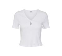 Noisy may T-shirt 'NMMaya' blanc, Taille XS