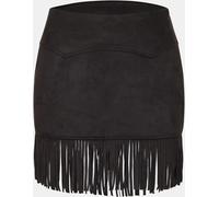 Noisy May Fringe Skirt Noir 12 (M) Female