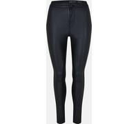Noisy May Women's Heavyweight Coated Skinny Trousers Noir S L30 Female
