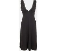 Noisy May Women's Midi Slip Dress Noir 8 (XS) Female