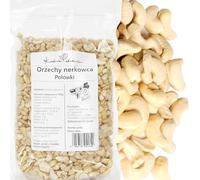 Noix De Cajou En Moitiés Naturelles 1 kg - Riche En Protéines Et Bons Gras - Idéales Pour Cuisine, Pâtisseries Et Collations - Kuchnia Zdrowia