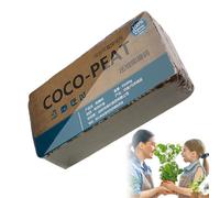 noix de coco - Blocs de mélanges en pot,Coco Coir Brick for Plants Mélange pour intact comprimé naturel pour planter des fleurs de légumes | brique de noix de coco pour plantes