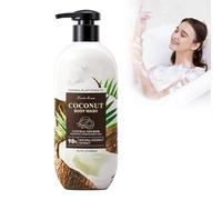 noix de coco Body Wash 400ml, Lavage hypoallergénique pour peaux sèches sensibles, Crème de douche Advanced Care Surgras Nourrissant, Sensation de peau douce pendant 24h