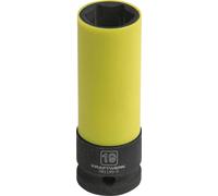 Noix de frappe profonde 1/2" 19mm avec anneau plastique