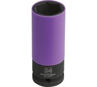 Noix de frappe profonde 1/2 24mm avec anneau plastique