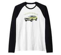 Noix de Voiture Vintage années 70 avec Motif nostalgique « This is How We Rolled » Manche Raglan