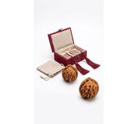 Noix de Wenwan chinoises, boules naturelles de thérapie des mains, idéales pour soulager le stress des adultes, améliorer la dextérité des doigts, favoriser la relaxation mentale physique (37-38 mm)