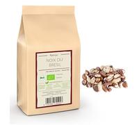 Noix du Brésil BIO 1kg issues de la cueillette sauvage, Noix du Brésil crues de première qualité, naturelles et non traitées
