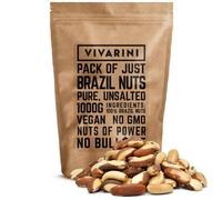Noix du Brésil Vivarini Décortiquées Fraiches 100% Naturell & Vegan - 1 kg