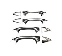 NOIXIN Voiture Couvercle Poignée Porte Chromé ABS pour Mercedes pour Benz C E R ML Classe W251 2007-2016 W203 2000-2007 W164 ML350 ML450 ML500 2006-2011 W211 Poignées Porte Extérieures