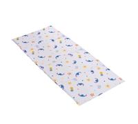 NoJo Disney « S » is for Stitch Drap de sieste pour enfant préscolaire Blanc, bleu, rose, jaune