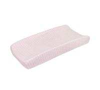 NoJo Sugar Reef Housse de matelas à langer super douce Motif sirène Rose/blanc