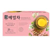 NOKCHAWON Infusion Sarrasin - 30 Sachets sans Caféine | Tisane coréenne 100% naturelle aux notes torréfiées, sans conservateurs ni additifs, appréciée pour ses bienfaits digestifs.