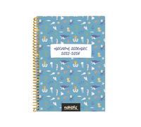 Nokers - Agenda scolaire élèves de primaire 2025 2026 | A5, couverture souple | Vue hebdomadaire Septembre 2025 à Juin 2026 | Planificateur, calendrier | Français | Maritime