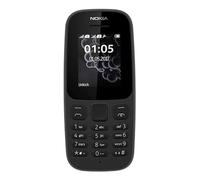 Nokia 105 (2017) Noir (Black) Double SIM