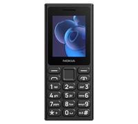 Nokia Téléphone portable 105 (2024) Écran 2 pouces Dual SIM Batterie 1000 mAh Noir