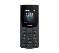 Nokia 105 2G Edition 2023 (Double SIM, écran 1,77", Batterie 1000 mAh, 32 Mo, Prise Casque 3,5 mm, Radio FM) Charbon