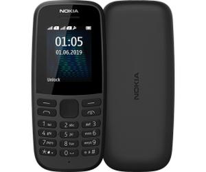 Nokia 105 4,5 cm (1.77 ) 73,02 g Noir Téléphone numérique