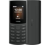 Nokia 105 4G Edition (2023) Téléphone double SIM, écran 1,8 pouces, batterie 1450 mAh, 48 Mo de RAM, 128 Mo de ROM, mémoire extensible, prise casque 3,5 mm, radio FM, couleur