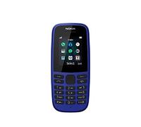 Nokia 105 (édition 4) 1,77 pouces UK SIM Free Feature Phone (SIM unique) - Bleu