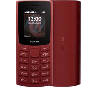 Nokia 105 Téléphone mobile rouge Dual SIM 1000mAh, 1,8 pouces