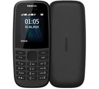 Nokia 105 Téléphone Portable Noir Marque Mobiele telefoon voor ouderen Mobiele telefoon voor studenten
