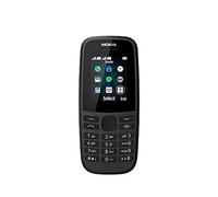 Nokia 105 4,5 cm (1.77") 73,02 g Noir Téléphone numérique