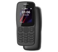 Nokia 106 (2018) 4G Noir (Black) Double SIM - Neuf