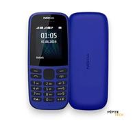 Nokia 106 - Mobile Compact Incassable - Autonomie Longue Durée - Bleu