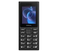 Nokia 110 2024 Cellulare Dual SIM Nero Display 2"" Batteria 1000mAh IP54