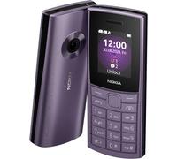 Nokia 110 4G 2023 Téléphone Portable Dual Sim, écran Couleur 1,8", Appareil Photo, Purple [Italie]